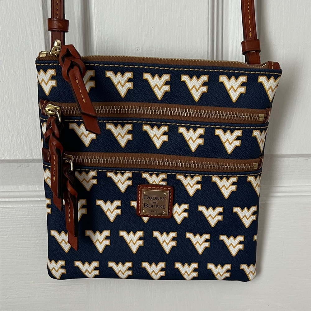 Dooney & Bourke WVU Mountaineers crossbody purse